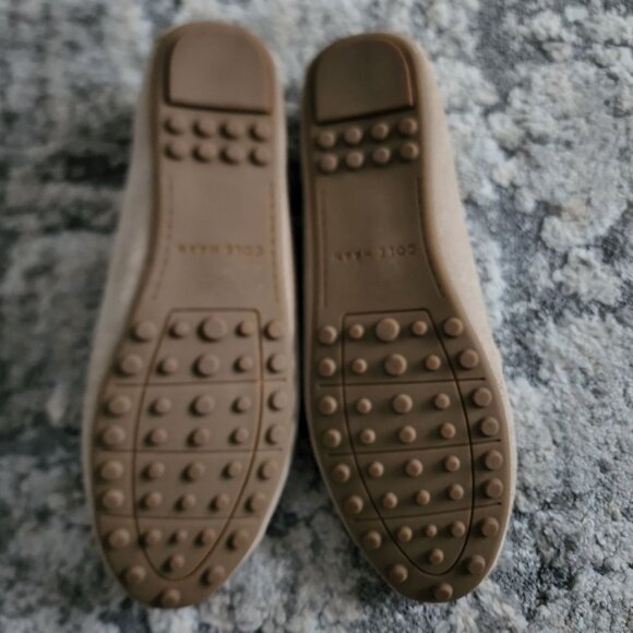Cole Haan Women's Suede Leather Driving Moccasin Casual Classic Loafers Tan 9B - Picture 9 of 11